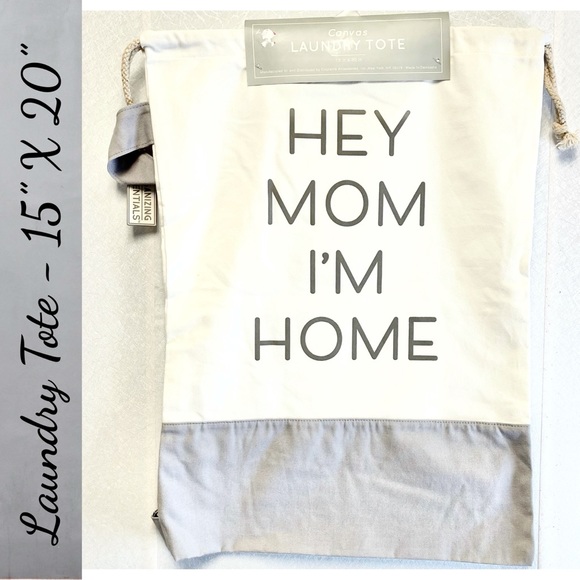 Organizing Essentials Laundry Tote - Picture 1 of 9